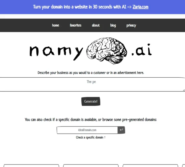 Namy.ai