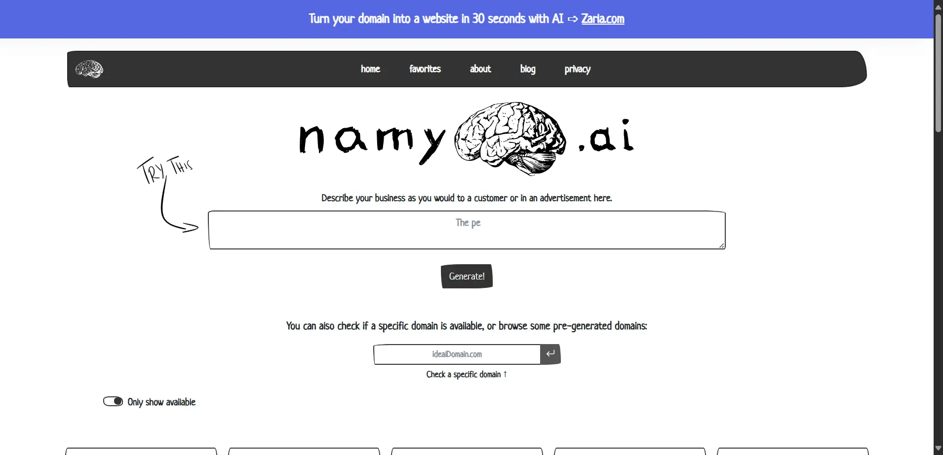 Namy.ai