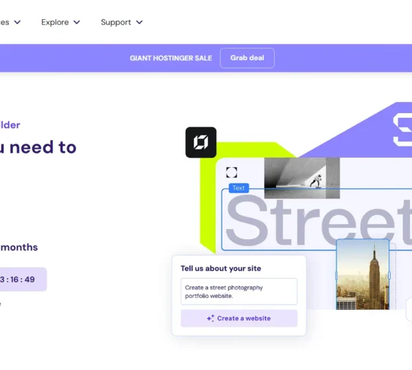 Hostinger AI Website Builder