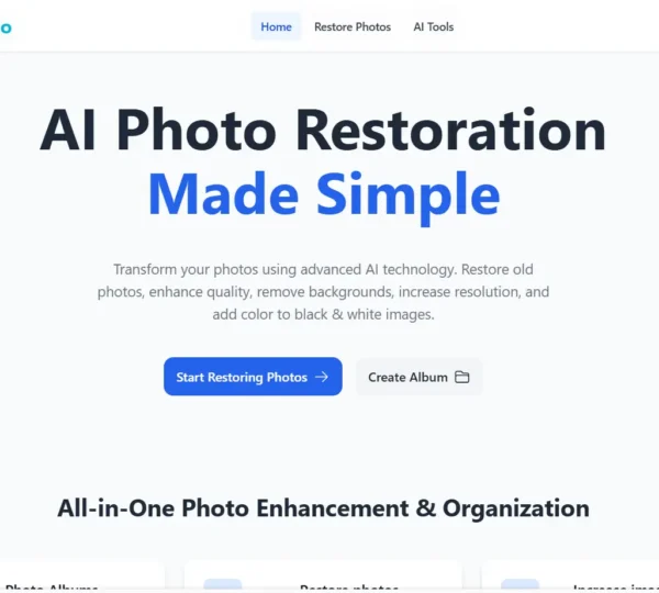 PhotoRestore.io