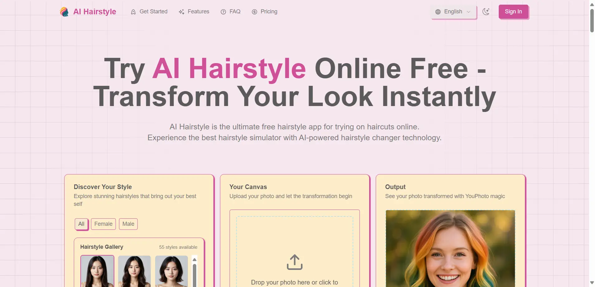 AI Hairstyle