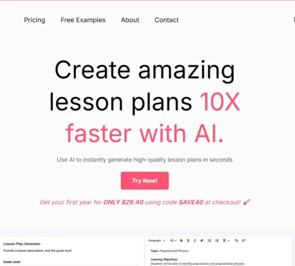 LessonPlans AI