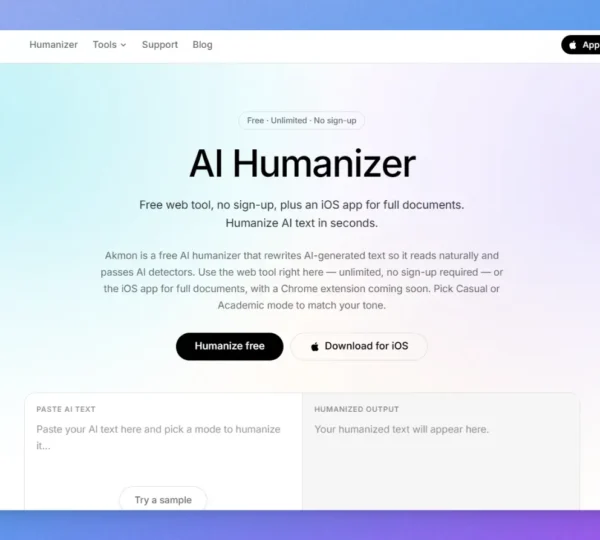 Free AI humanizer + study toolkit